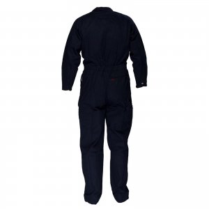 Full Sleeves Cotton Overalls - Navy